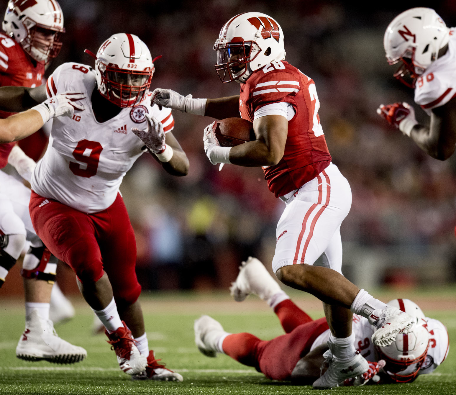 Nebraska vs. Wisconsin, college football, 10.6.18